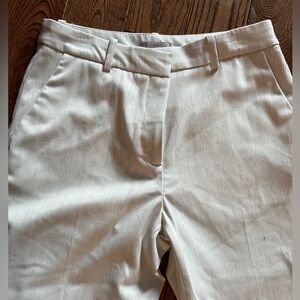 H & M Cream Dress Pants Sz 4